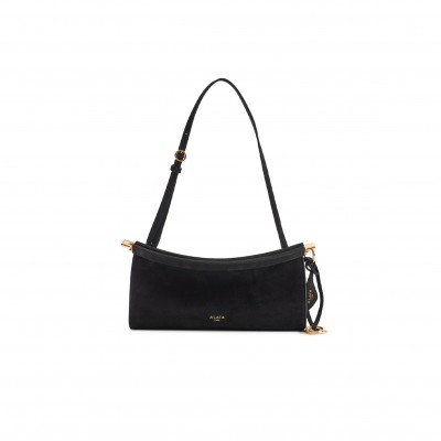 ALAÏA LE CLICK EAST WEST SMALL BAG IN NUBUCK (25*12.5*7cm) 