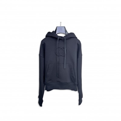 GUCCI HOODED FLEECE SWEATSHIRT