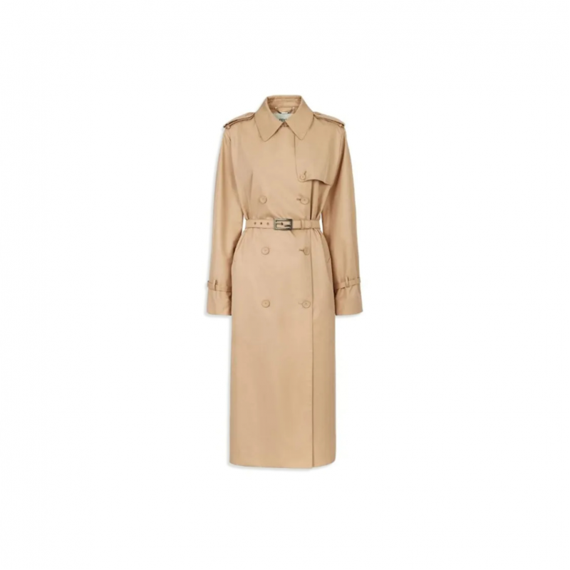 FENDI BELTED TRENCH COAT FF8980AK6DF1KE0