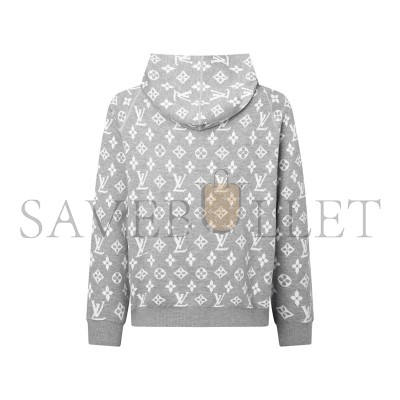 LOUIS VUITTON REVERSIBLE MONOGRAM KNIT HOODED Y21172 LOUIS VUITTON REVERSIBLE MONOGRAM KNIT HOODED Y21172