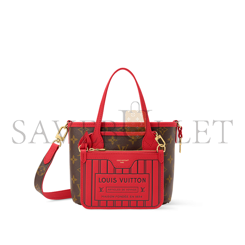 LOUIS VUITTON MASTER NEVERFULL INSIDE OUT BB M28318 (26.5*16.5*11cm) LOUIS VUITTON MASTER NEVERFULL INSIDE OUT BB M28318 (26.5*16.5*11cm)