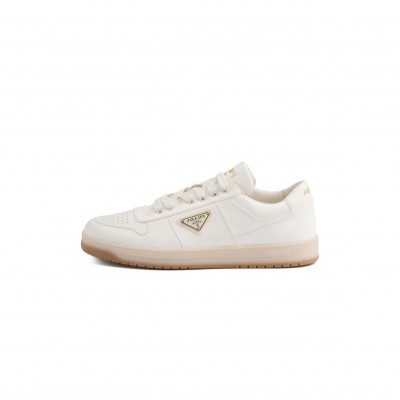 PRADA DOWNTOWN LEATHER SNEAKERS 