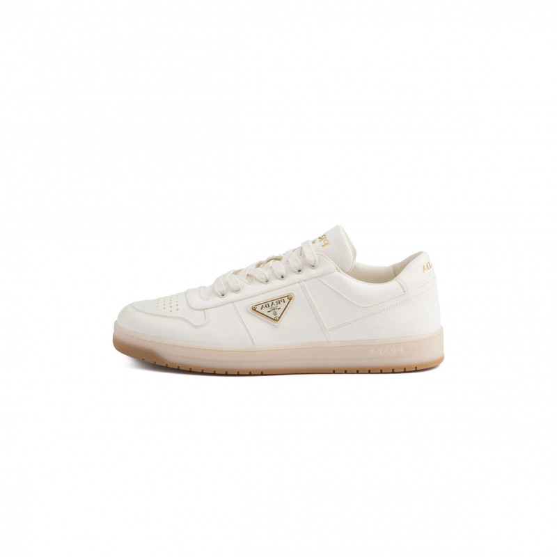 PRADA DOWNTOWN LEATHER SNEAKERS 