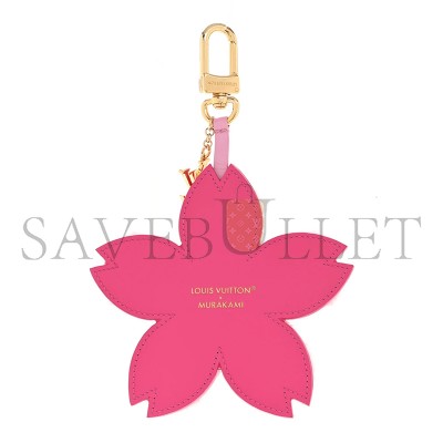 LOUIS VUITTON MURAKAM LV X TM CHERRY BLOSSOM BAG CHARM M02485 LOUIS VUITTON MURAKAM LV X TM CHERRY BLOSSOM BAG CHARM M02485