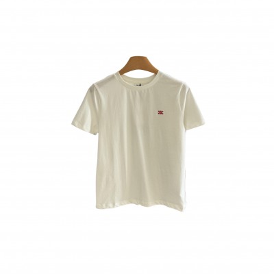 CELINE LOGO COLOR-BLOCKED TEEN T-SHIRT 