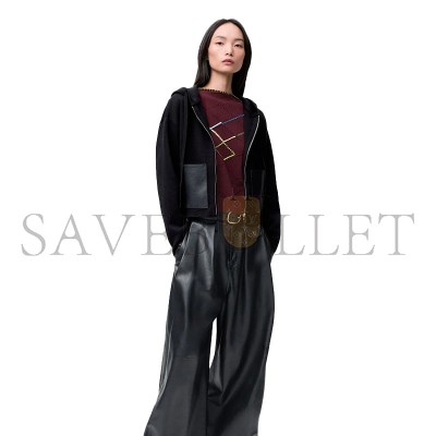 LOEWE ZIP-UP HOODIE IN WOOL S359Y14KJ4 LOEWE ZIP-UP HOODIE IN WOOL S359Y14KJ4
