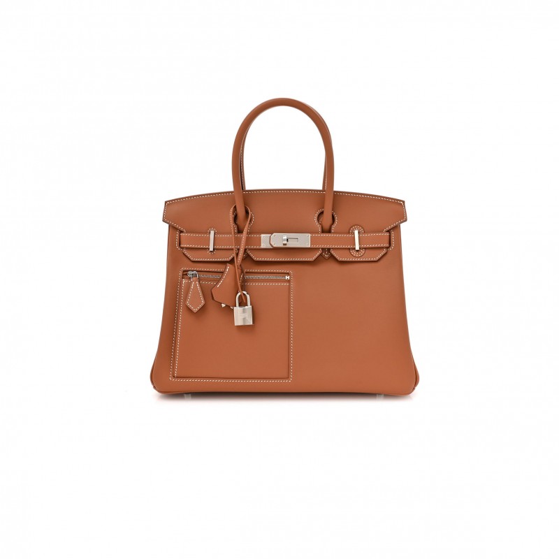 HERMES MASTER SWIFT COLORMATIC UNI BIRKIN 30 GOLD (30*25*15cm) 