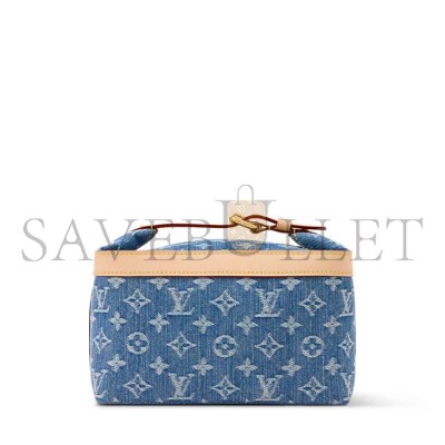 LOUIS VUITTON MASTER DENIM CRUISER TOILETRY BAG M27945 (22*13.5*12cm) LOUIS VUITTON MASTER DENIM CRUISER TOILETRY BAG M27945 (22*13.5*12cm)