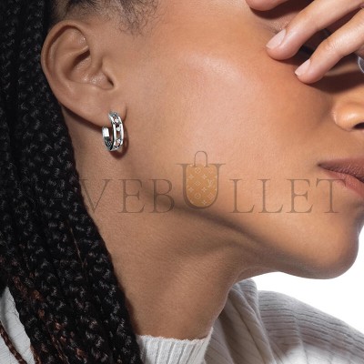 MESSIKA MOVE HOOP EARRINGS WHITE GOLD DIAMOND EARRINGS 04407-WG MESSIKA MOVE HOOP EARRINGS WHITE GOLD DIAMOND EARRINGS 04407-WG
