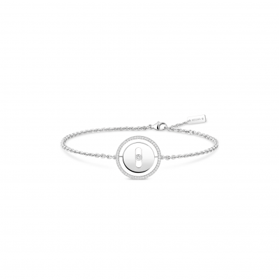 MESSIKA LUCKY MOVE BRACELET SMALL WHITE GOLD DIAMOND BRACELET 07540-WG