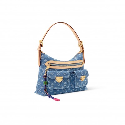 LOUIS VUITTON MASTER DENIM BAGGY M27329 (30*22*13cm)