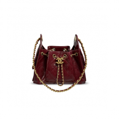 CHANEL MASTER 25 MINI HANDBAG WAXED CALFSKIN AS5631 (22*20*12.5cm)