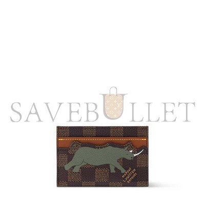 LOUIS VUITTON MASTER DOUBLE CARD HOLDER X THE DARJEELING LIMITED N40873 (11*7*1.5cm) LOUIS VUITTON MASTER DOUBLE CARD HOLDER X THE DARJEELING LIMITED N40873 (11*7*1.5cm)