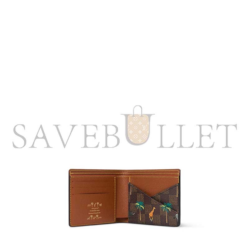 LOUIS VUITTON MASTER MULTIPLE WALLET X THE DARJEELING LIMITED N40870 (11.5*9*1.5cm) LOUIS VUITTON MASTER MULTIPLE WALLET X THE DARJEELING LIMITED N40870 (11.5*9*1.5cm)