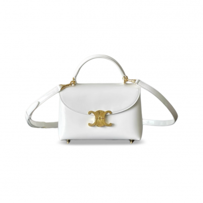 CELINE LEATHER SHOULDER HANDBAG 118113 (20.5*13*8 cm) CELINE LEATHER SHOULDER HANDBAG 118113 (20.5*13*8 cm)