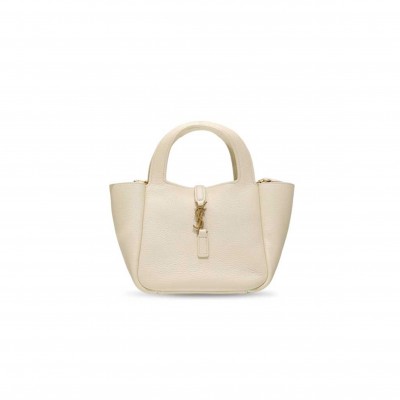 YSL LE 5 À 7 BABY BEA IN GRAINED LEATHER 872469 (18*15*13cm) YSL LE 5 À 7 BABY BEA IN GRAINED LEATHER 872469 (18*15*13cm)