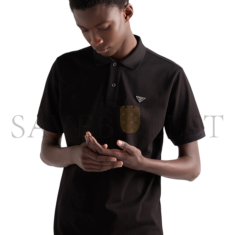 PRADA PIQUÉ POLO SHIRT UJN444 PRADA PIQUÉ POLO SHIRT UJN444