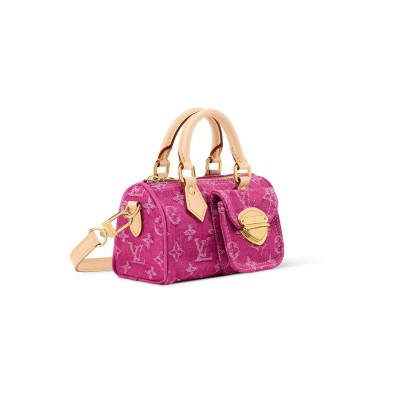 LOUIS VUITTON MASTER DENIM NANO SPEEDY M27603 (16*10*7.5cm) 