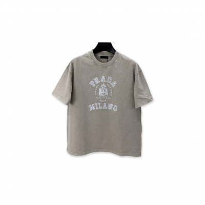 PRADA PRINTED JERSEY T-SHIRT PRADA PRINTED JERSEY T-SHIRT