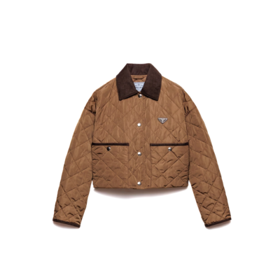 PRADA LIGHT RE-NYLON CROPPED JACKET 29X166
