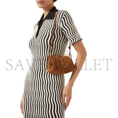 BOTTEGA VENETA SUEDE SHOULDER BAG 794258 (18.5*11.5*8.5cm) BOTTEGA VENETA SUEDE SHOULDER BAG 794258 (18.5*11.5*8.5cm)