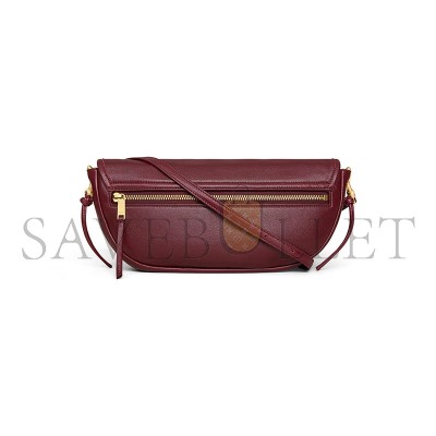 CELINE LITTLE HALFMOON SOFT TRIOMPHE IN SUPPLE SHINY LAMBSKIN L10373778.28PO (25*13*5cm) CELINE LITTLE HALFMOON SOFT TRIOMPHE IN SUPPLE SHINY LAMBSKIN L10373778.28PO (25*13*5cm)
