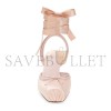 CHRISTIAN LOUBOUTIN CASSIA LACE UP PUMPS IN PINK 