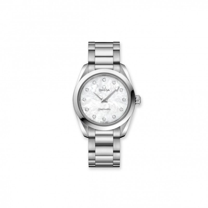OMEGA SEAMASTER AQUA TERRA 150M 28MM, STEEL ON STEEL 220.10.28.60.55.001