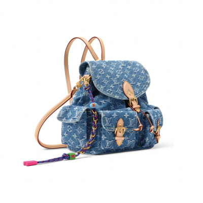 LOUIS VUITTON MASTER DENIM MONTSOURIS CARGO M27330 (32*30.5*16cm)