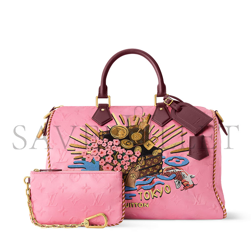 LOUIS VUITTON MASTER  SPEEDY P9 BANDOULIÈRE 40 M26190 (40*26*23cm)