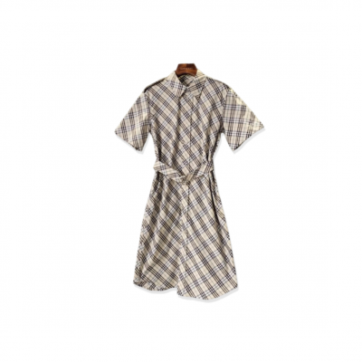 BURBERRY CLASSIC CHECK COTTON SHIRT DRESS BURBERRY CLASSIC CHECK COTTON SHIRT DRESS