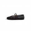 PRADA MESH FABRIC BALLERINAS 1F915N