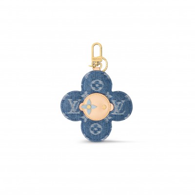 LOUIS VUITTON VIVIENNE DENIM BAG CHARM M03659
