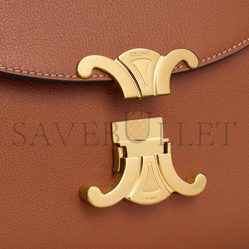 CELINE TEEN NINO BAG IN SUPPLE GRAINED CALFSKIN 118113FXK.04LU (20.5*13*8cm)