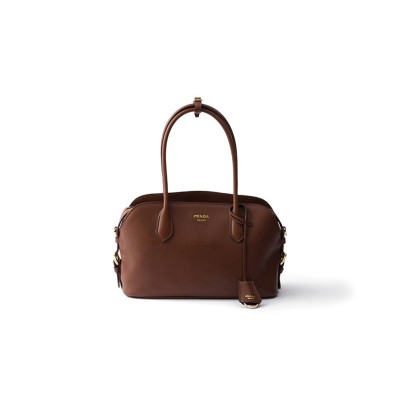 PRADA MEDIUM LEATHER TOTE BAG 1BG609 (30*19*12cm)