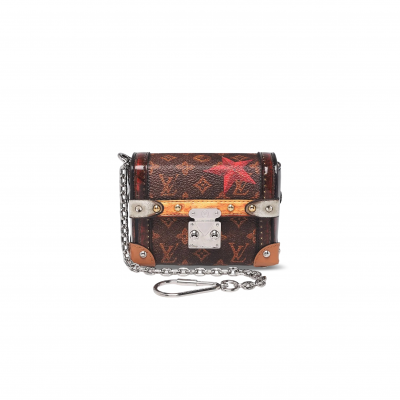 LOUIS VUITTON MASTER ESSENTIAL TRUNK BAG CHARM KEYCHAIN M52226 (11*8*5cm) LOUIS VUITTON MASTER ESSENTIAL TRUNK BAG CHARM KEYCHAIN M52226 (11*8*5cm)