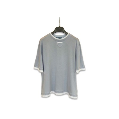 PRADA COTTON KNIT T-SHIRT 3579B PRADA COTTON KNIT T-SHIRT 3579B