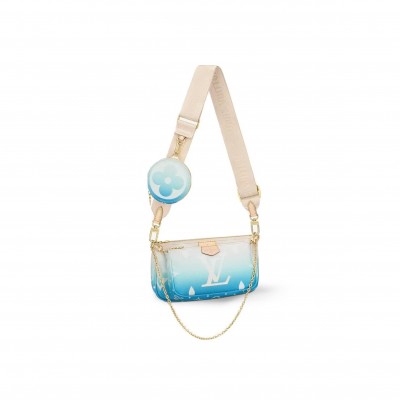 LOUIS VUITTON MASTER MULTI POCHETTE ACCESSORIES M57633 (24*13.5*4cm)