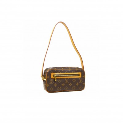 LOUIS VUITTON MASTER POCHETTE CITE MONOGRAM SHOULDER BAG M51183 (21.5*12.5*6.5cm)