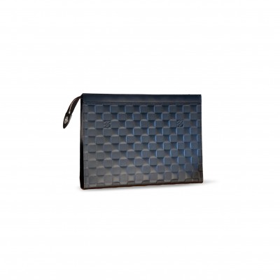 LOUIS VUITTON DISCOVERY POCHETTE DAMIER INFINI BLACK IN CALFSKIN LEATHER N41696 (27*21*3cm) LOUIS VUITTON DISCOVERY POCHETTE DAMIER INFINI BLACK IN CALFSKIN LEATHER N41696 (27*21*3cm)