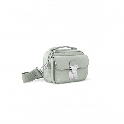 LOUIS VUITTON MASTER S LOCK SHOULDER BAG M23152 (22*18*8cm)