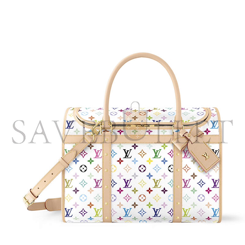 LOUIS VUITTON MASTER MURAKAMI LV X TM DOG BAG M13741 (44*32*23cm) LOUIS VUITTON MASTER MURAKAMI LV X TM DOG BAG M13741 (44*32*23cm)