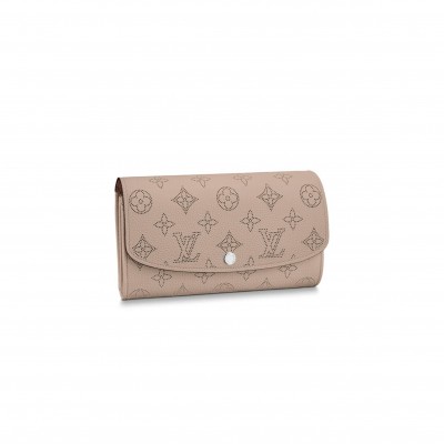 LOUIS VUITTON MASTER GALET MONOGRAM MAHINA LEATHER IRIS WALLET M60143 (19*12*2cm) 