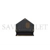 YSL PARIS CHAIN WALLET IN GRAIN DE POUDRE LEATHER 871149AAGOZ1000 (20*13*5cm)