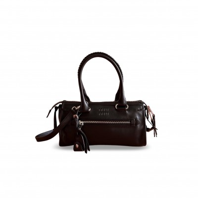 MIU MIU LEATHER HANDBAG 5BA332 (30*15*10cm)