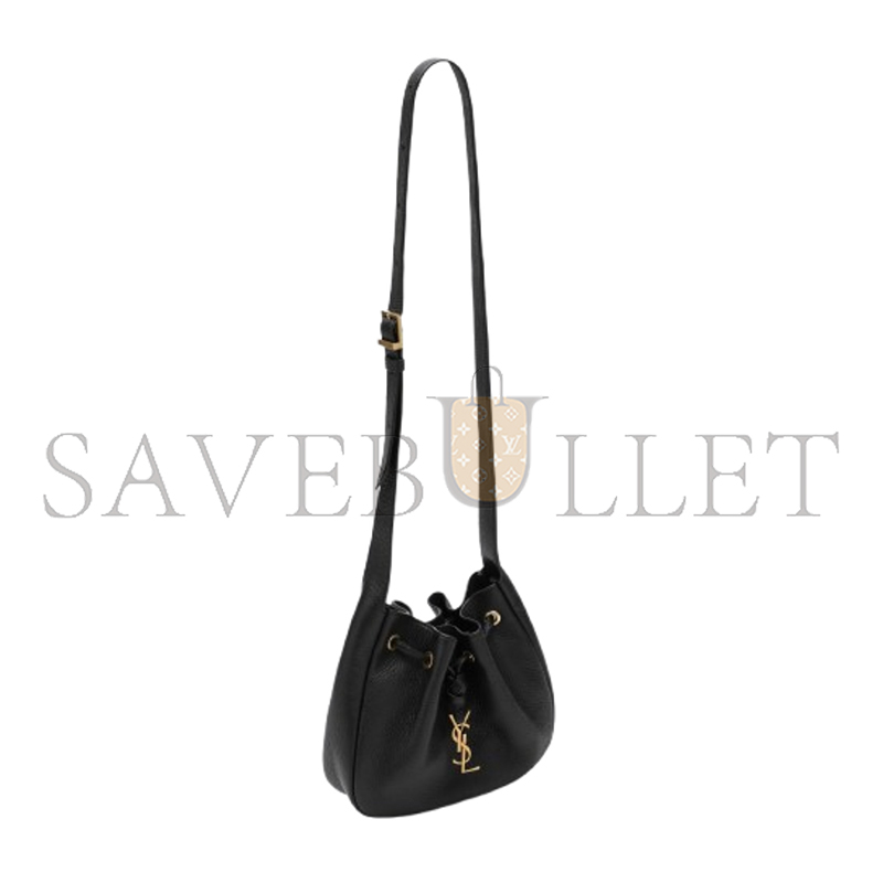 YSL PARIS VII HOBO BAG IN GRAIN DE POUDRE LEATHER 833423 (23*17*6cm)