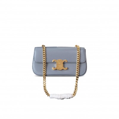 CELINE CHAIN SHOULDER BAG (20.5*10.5*4cm) CELINE CHAIN SHOULDER BAG (20.5*10.5*4cm)