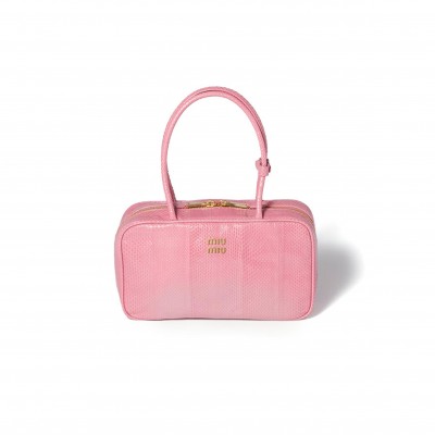 MIU MIU BEAU AYERS LEATHER BAG 5BB172 (30*17*8.5cm)