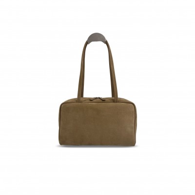 THE ROW ASTRA SUEDE BOWLING BAG (30.5*18*10cm) THE ROW ASTRA SUEDE BOWLING BAG (30.5*18*10cm)