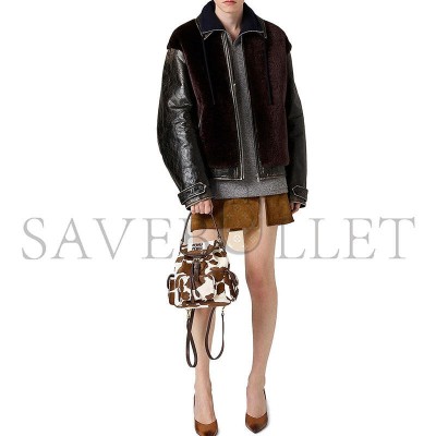 MIU MIU CALF HAIR BACKPACK 5BZ043 (22*18*11.5cm)